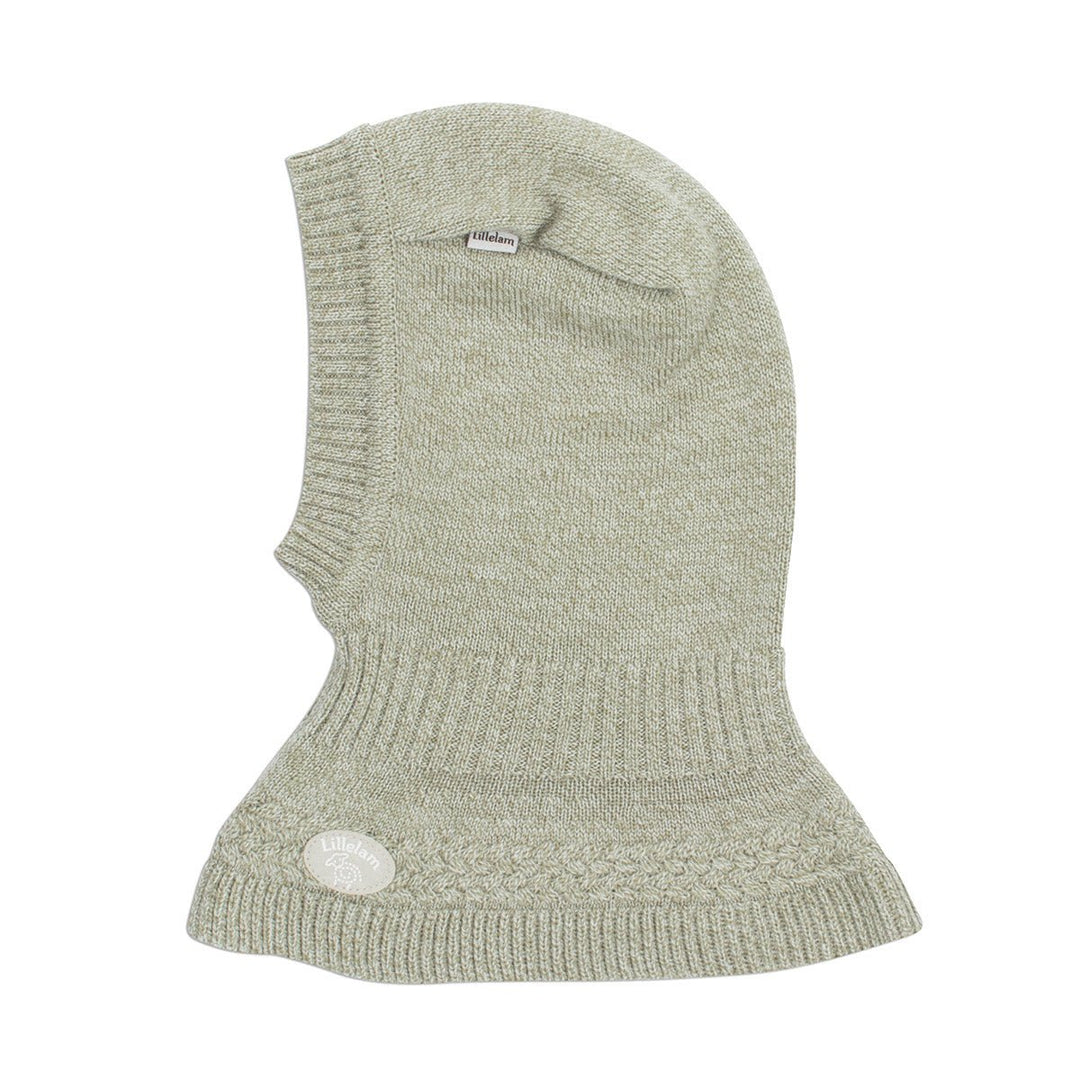 Lillelam Balaclava Classic – Lys mose for barn - Brobrobrille