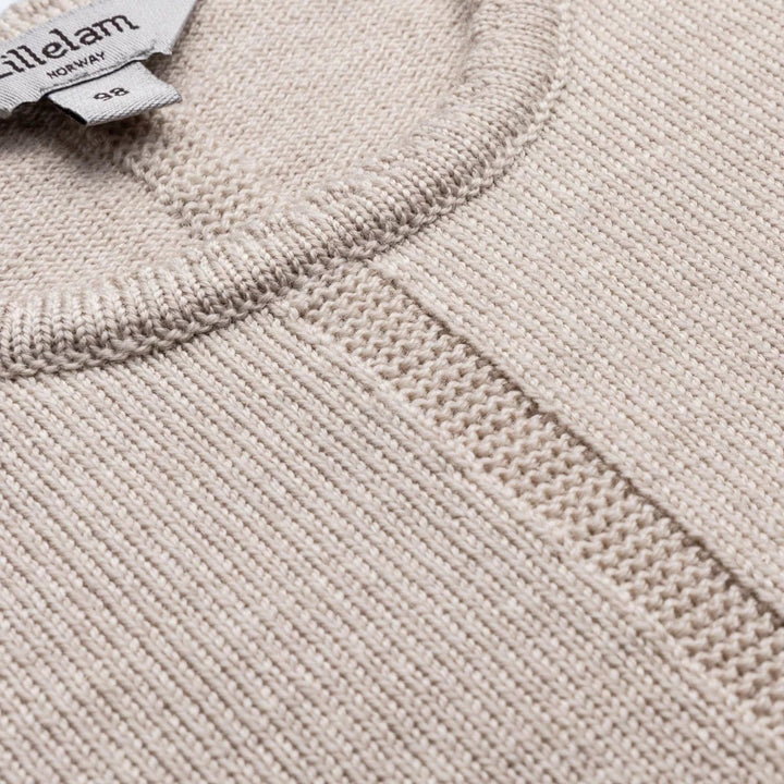 Lillelam Kjole med lommer – Lys Beige for barn - Brobrobrille