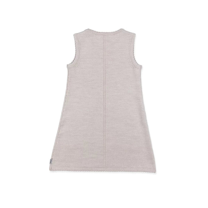 Lillelam Kjole med lommer – Lys Beige for barn - Brobrobrille