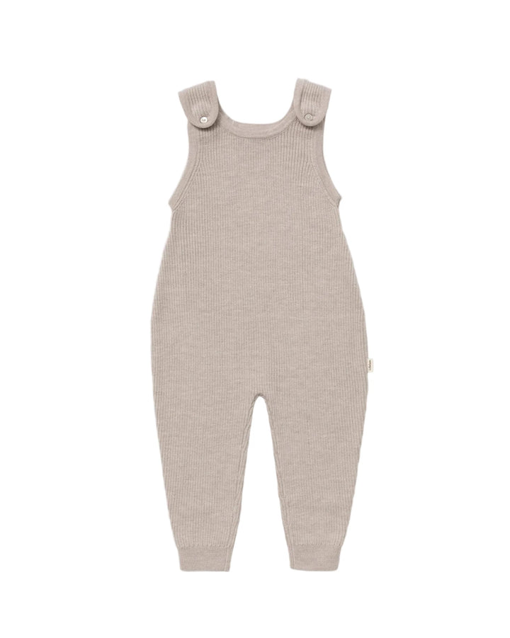Lillelam Overall Rib Light i Merinoull - Lys Beige for barn - Brobrobrille