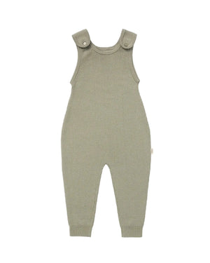 Lillelam Overall Rib Light i Merinoull - Rosmarin for barn - Brobrobrille