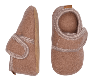 Melton Classic ulltøfler – Fawn for barn - Brobrobrille