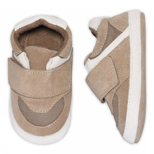 Melton Running skinntøfler - Natural for barn - Brobrobrille