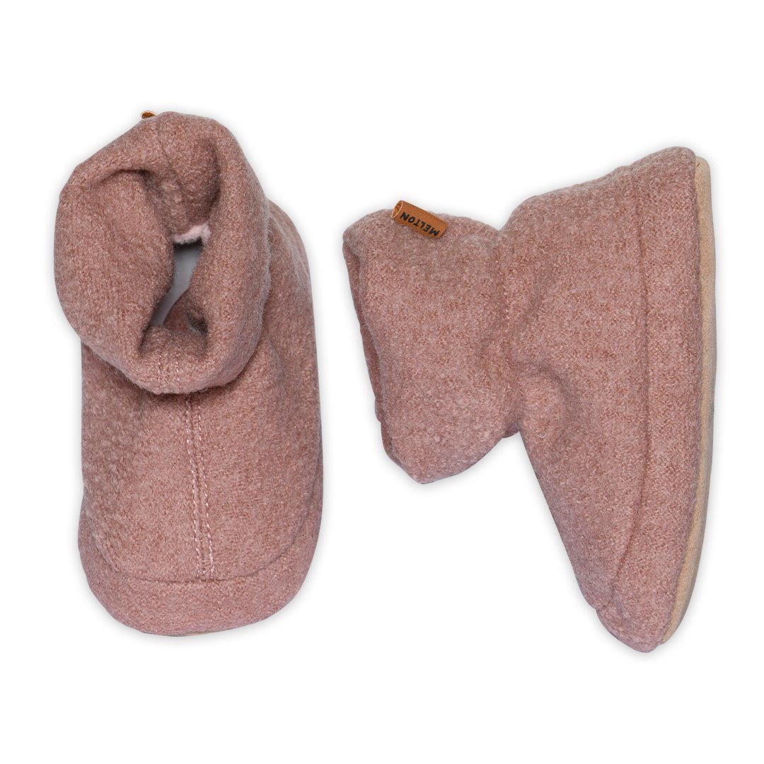 Melton Wolly ulltøfler – Fawn for barn - Brobrobrille