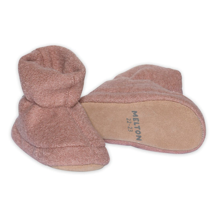 Melton Wolly ulltøfler – Fawn for barn - Brobrobrille