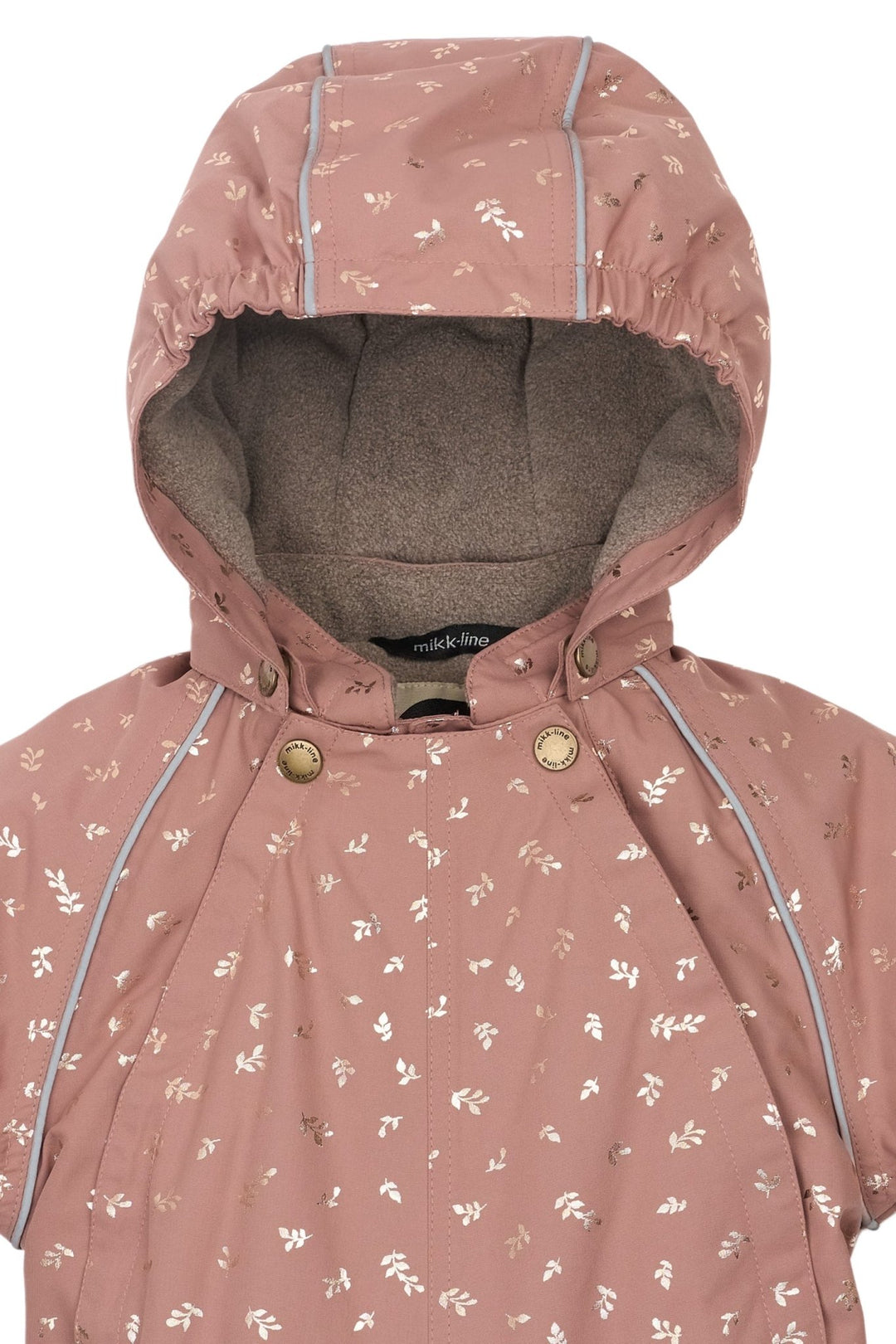 Mikk - Line Baby Vinterdress Glitter - Burlwood for barn - Brobrobrille