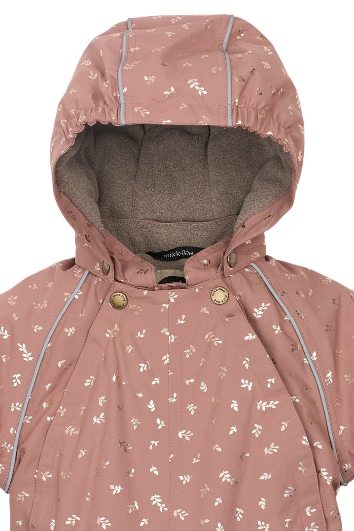 Mikk - Line Baby Vinterdress Glitter - Burlwood for barn - Brobrobrille