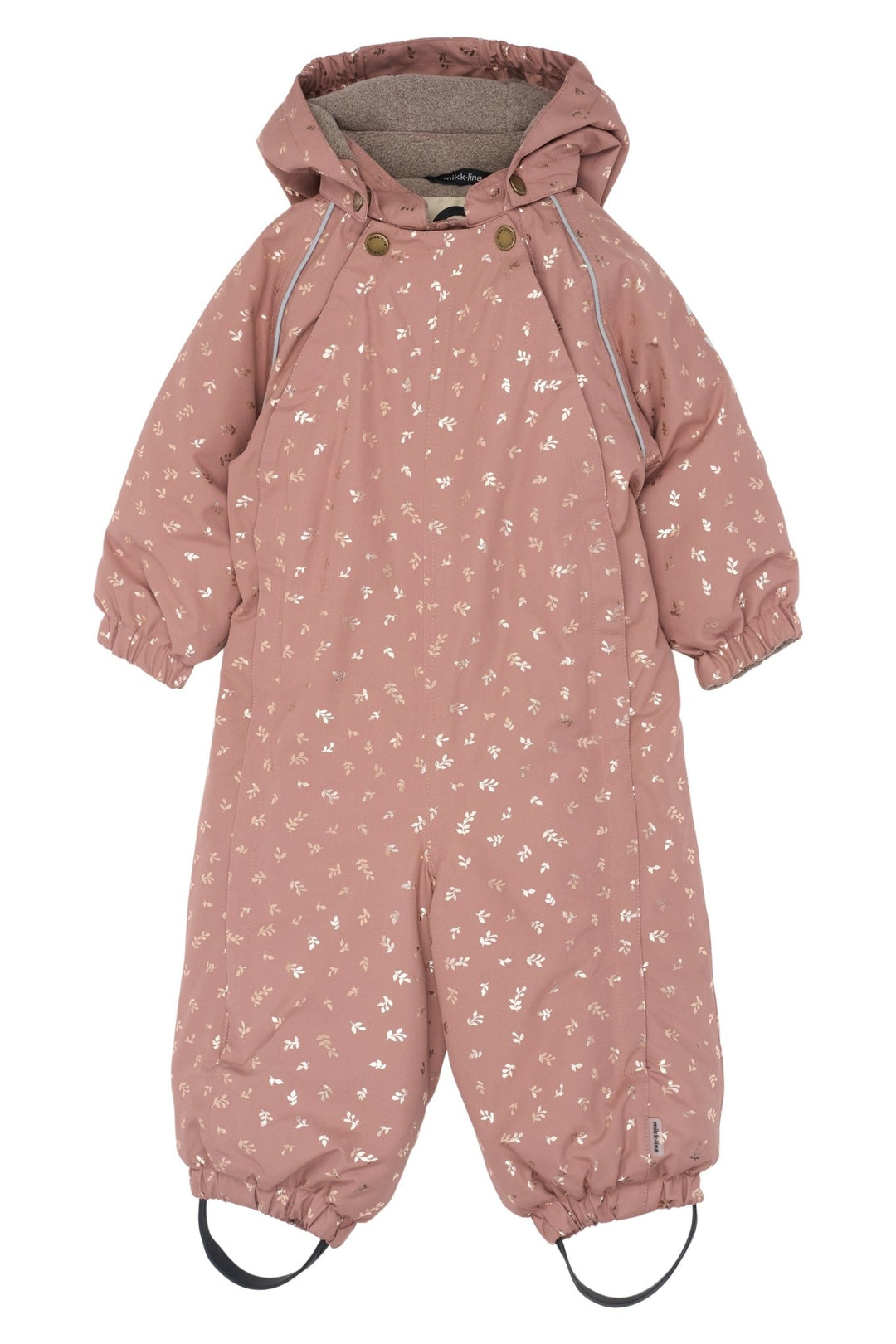 Mikk - Line Baby Vinterdress Glitter - Burlwood for barn - Brobrobrille