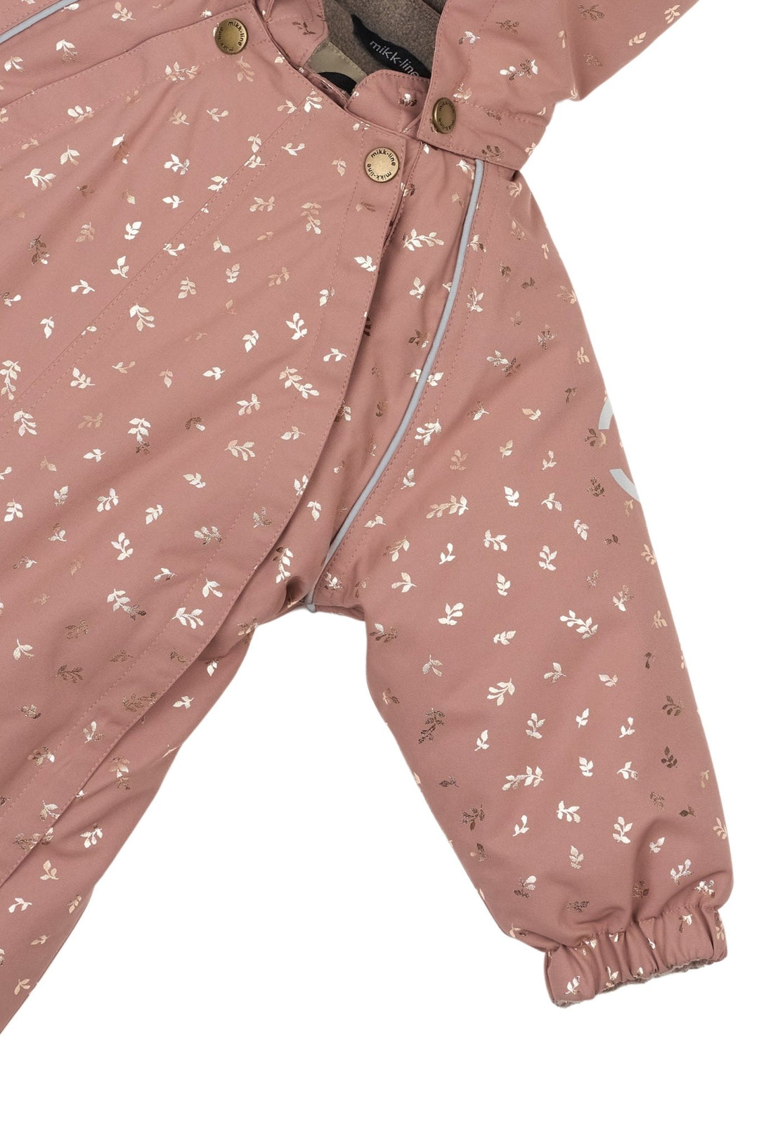 Mikk - Line Baby Vinterdress Glitter - Burlwood for barn - Brobrobrille