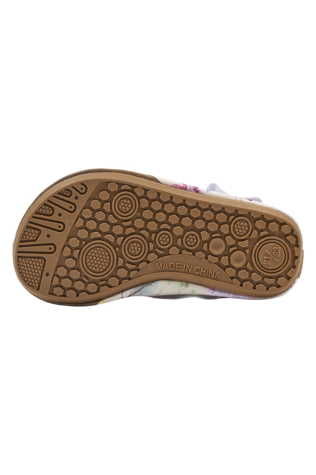 Mikk - Line Badesko med volang - Butterfly AOP for barn - Brobrobrille