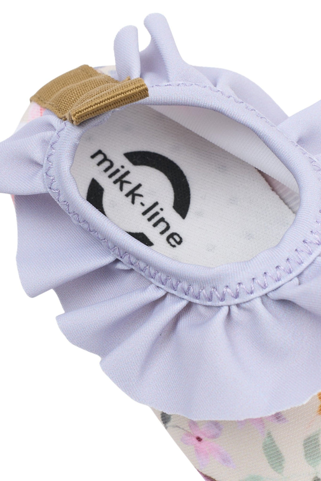 Mikk - Line Badesko med volang - Butterfly AOP for barn - Brobrobrille