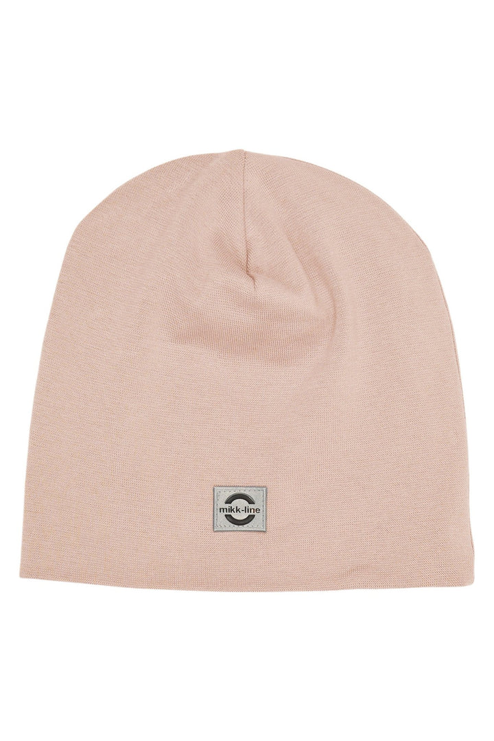 Mikk-Line Cotton Hat Solid i økologisk bomull - Adobe Rose for barn - Brobrobrille