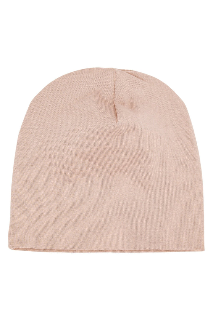Mikk-Line Cotton Hat Solid i økologisk bomull - Adobe Rose for barn - Brobrobrille