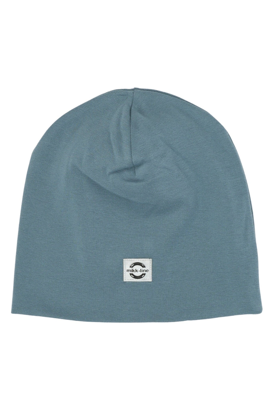Mikk-Line Cotton Hat Solid i økologisk bomull - Blue Mirage for barn - Brobrobrille