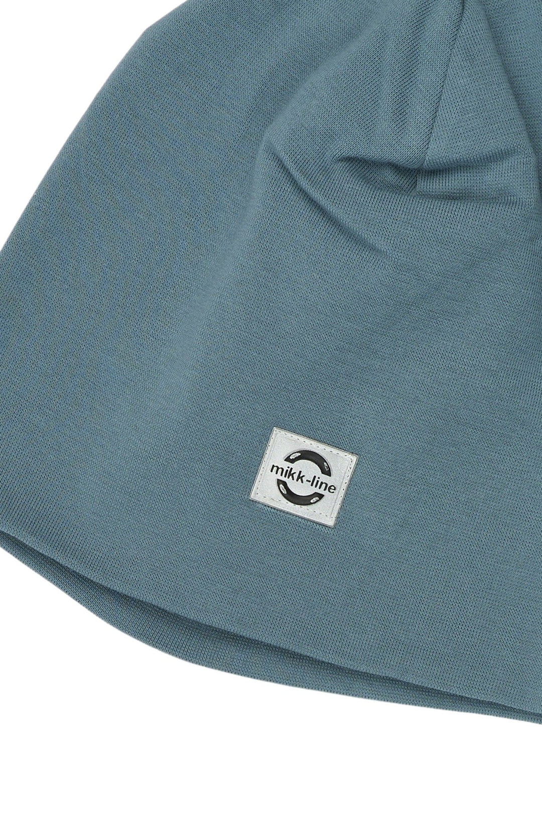 Mikk-Line Cotton Hat Solid i økologisk bomull - Blue Mirage for barn - Brobrobrille