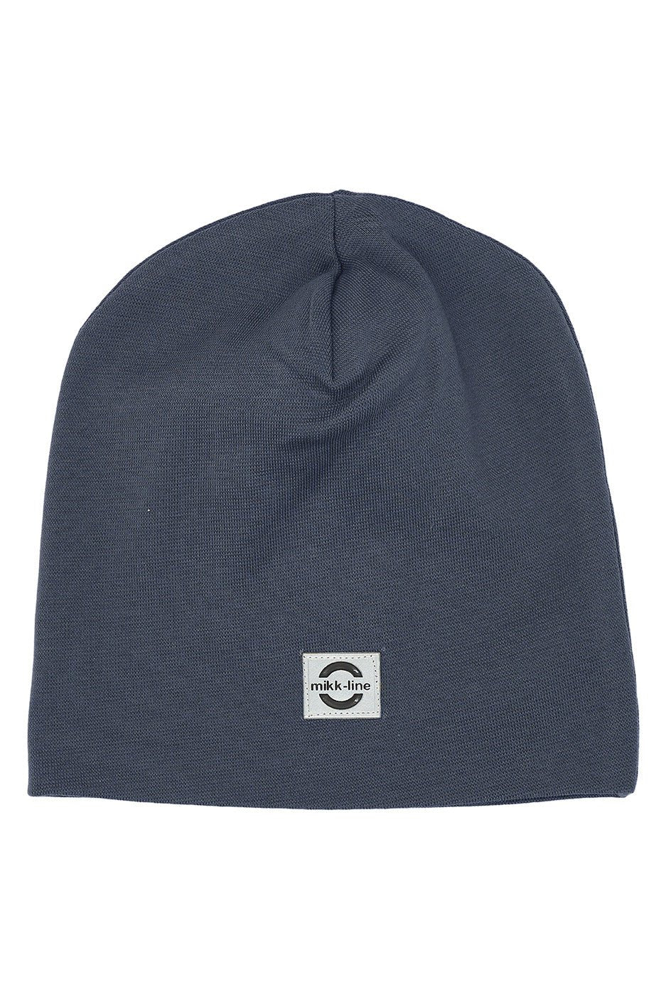 Mikk-Line Cotton Hat Solid i økologisk bomull - Blue Nights for barn - Brobrobrille