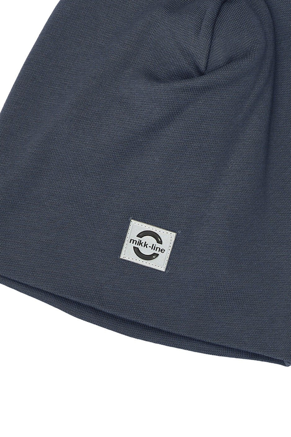 Mikk-Line Cotton Hat Solid i økologisk bomull - Blue Nights for barn - Brobrobrille