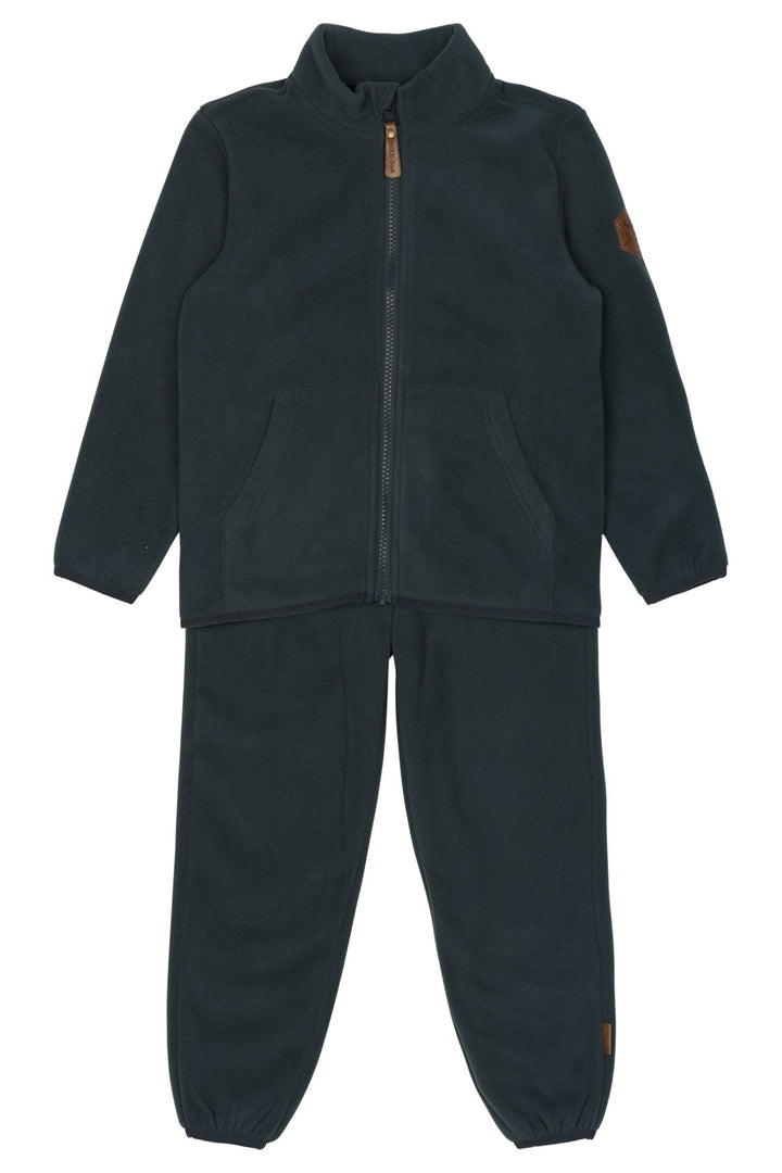 Mikk - Line Fleece Sett - Blue Nights for barn - Brobrobrille