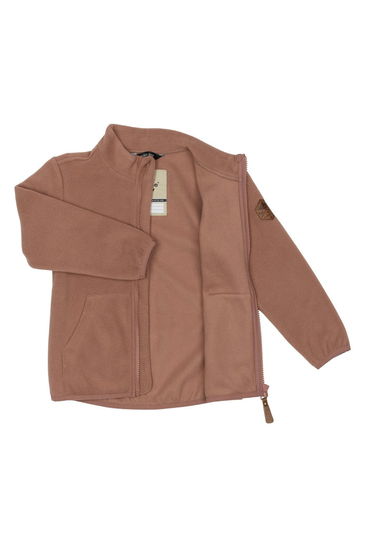 Mikk - Line Fleece Sett - Burlwood for barn - Brobrobrille