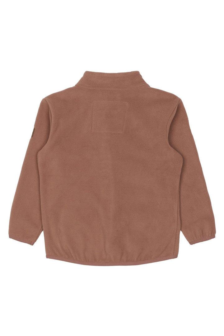 Mikk - Line Fleece Sett - Burlwood for barn - Brobrobrille