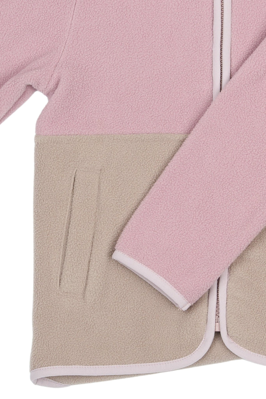 Mikk - Line Fleecejakke - Mauve Shadows for barn - Brobrobrille