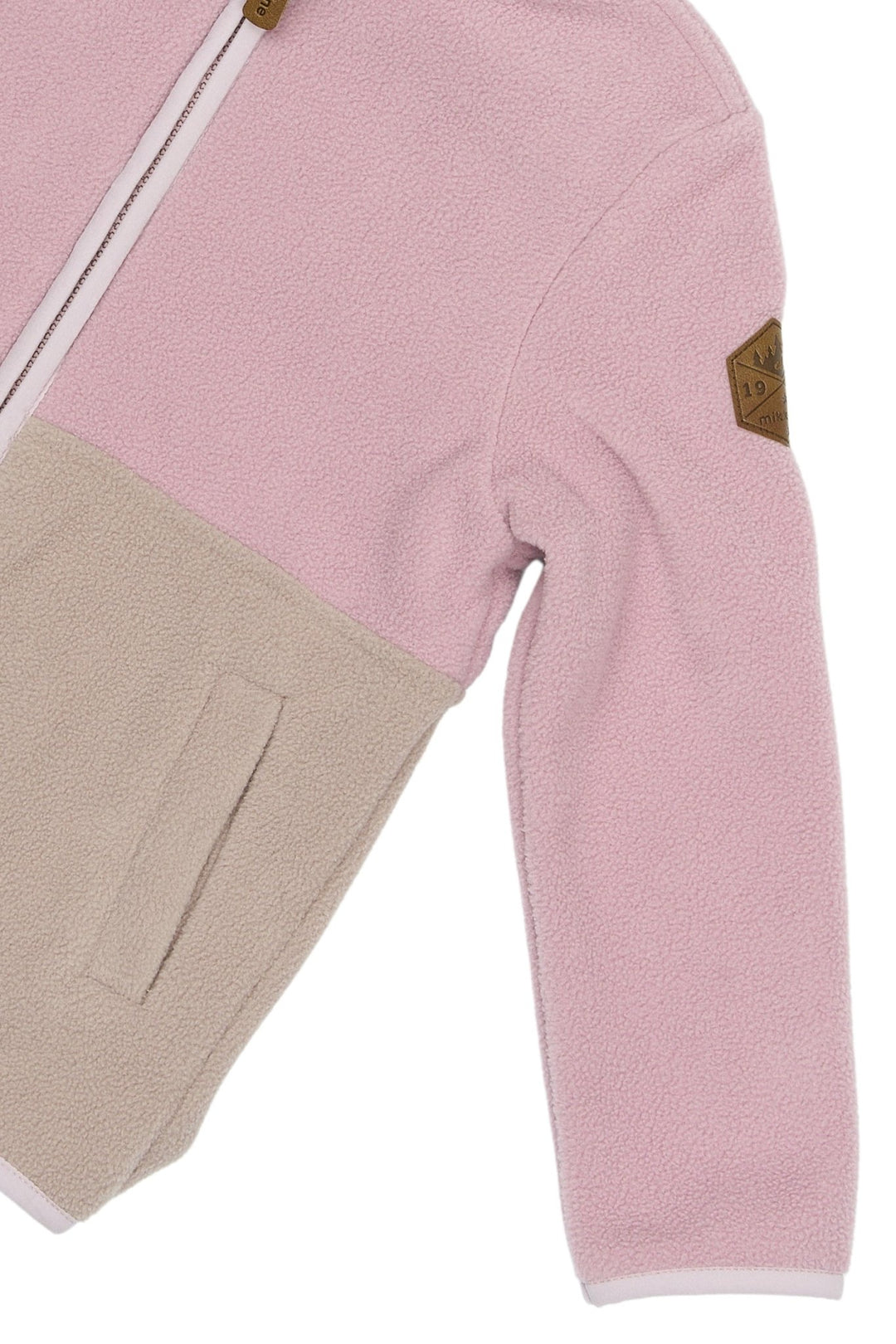 Mikk - Line Fleecejakke - Mauve Shadows for barn - Brobrobrille