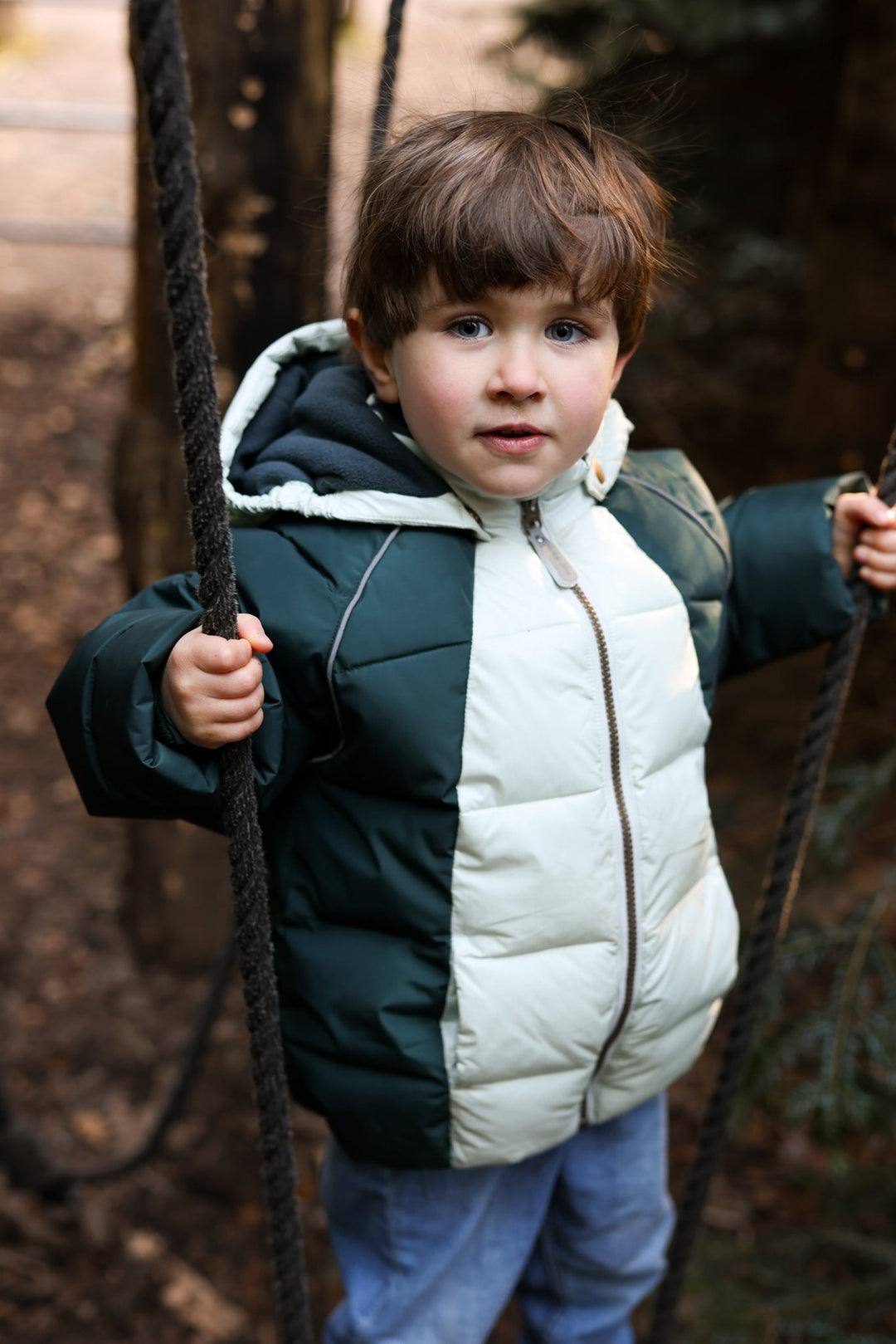 Mikk - Line Glow in the Dark Jakke - Darkest Sprouse for barn - Brobrobrille