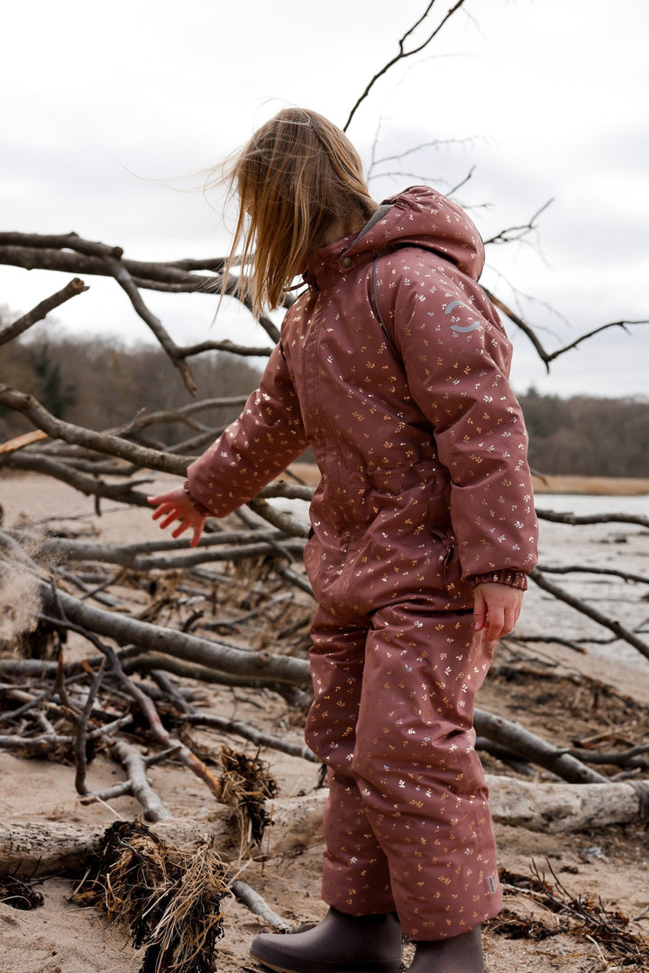 Mikk - Line Junior Vinterdress Glitter - Burlwood for barn - Brobrobrille