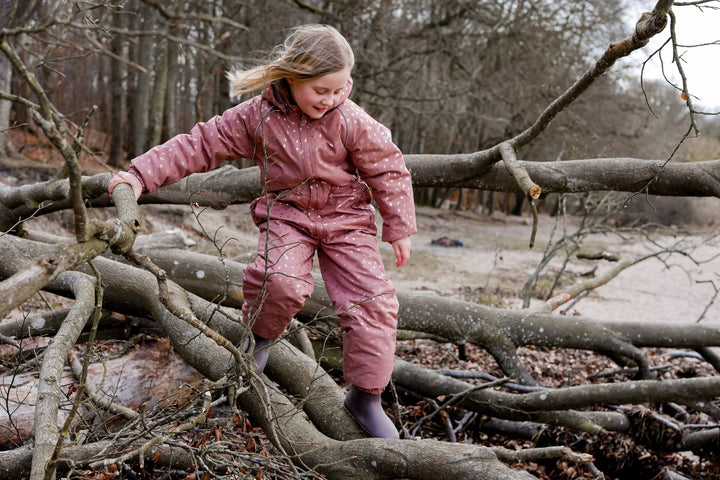 Mikk - Line Junior Vinterdress Glitter - Burlwood for barn - Brobrobrille