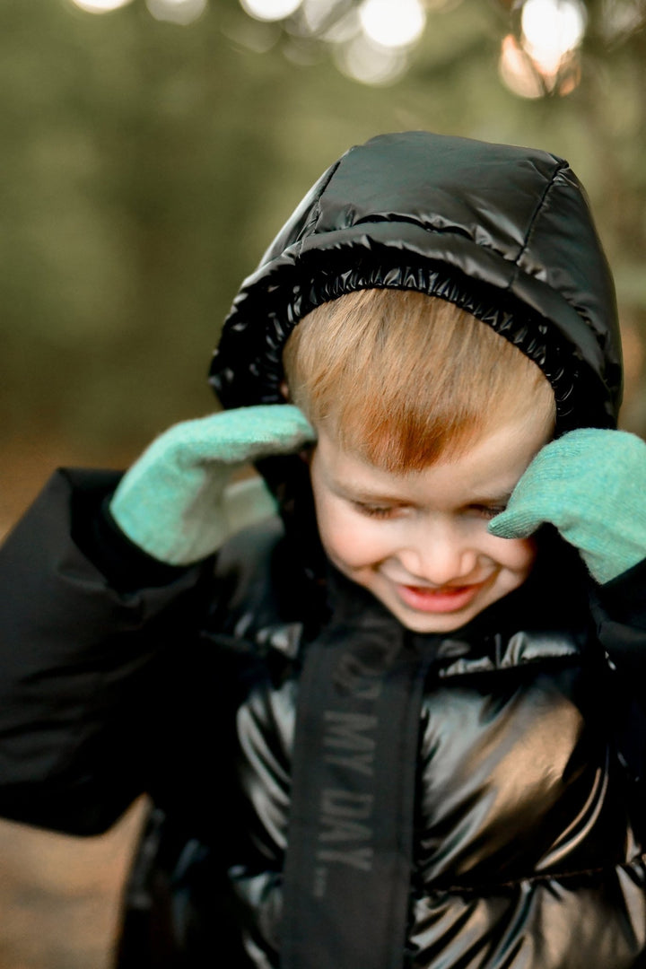 Mikk - Line Magic Gloves 3pk - Darkest Sprouse / Faded Denim / Balsam Green for barn - Brobrobrille