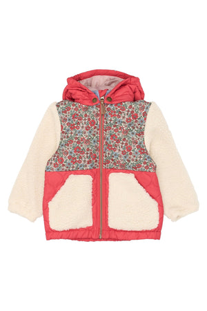 Mikk-Line Mix Jacket teddyjakke for barn - Mix AOP for barn - Brobrobrille