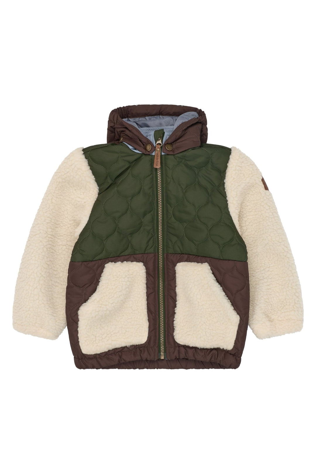 Mikk-Line Mix Jacket teddyjakke for barn - Mix Solid for barn - Brobrobrille