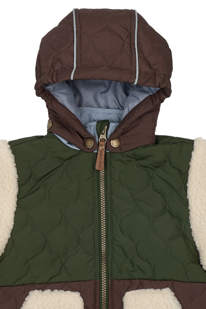 Mikk-Line Mix Jacket teddyjakke for barn - Mix Solid for barn - Brobrobrille