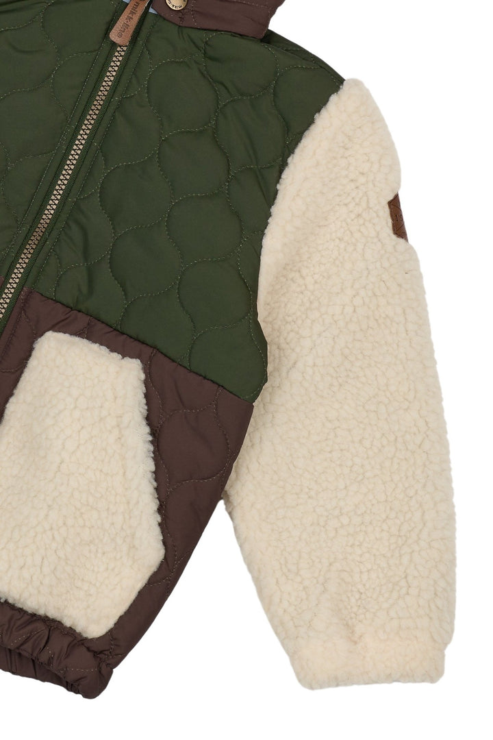 Mikk-Line Mix Jacket teddyjakke for barn - Mix Solid for barn - Brobrobrille