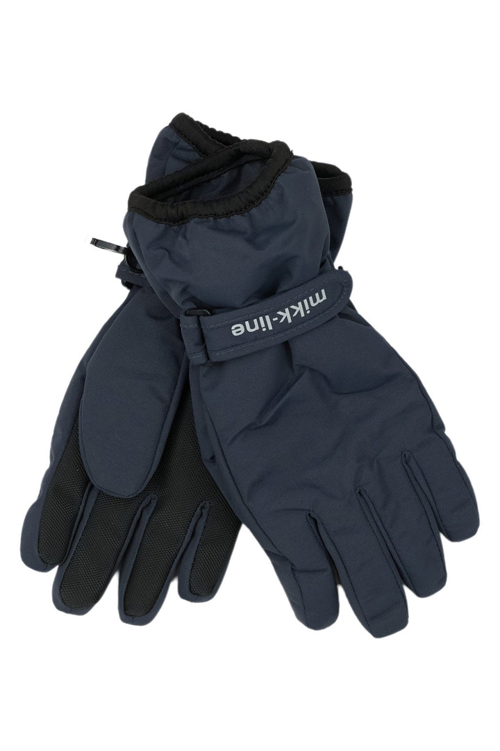 Mikk-Line Nylon Glove vanntette vinterhansker for barn - Blue Nights for barn - Brobrobrille
