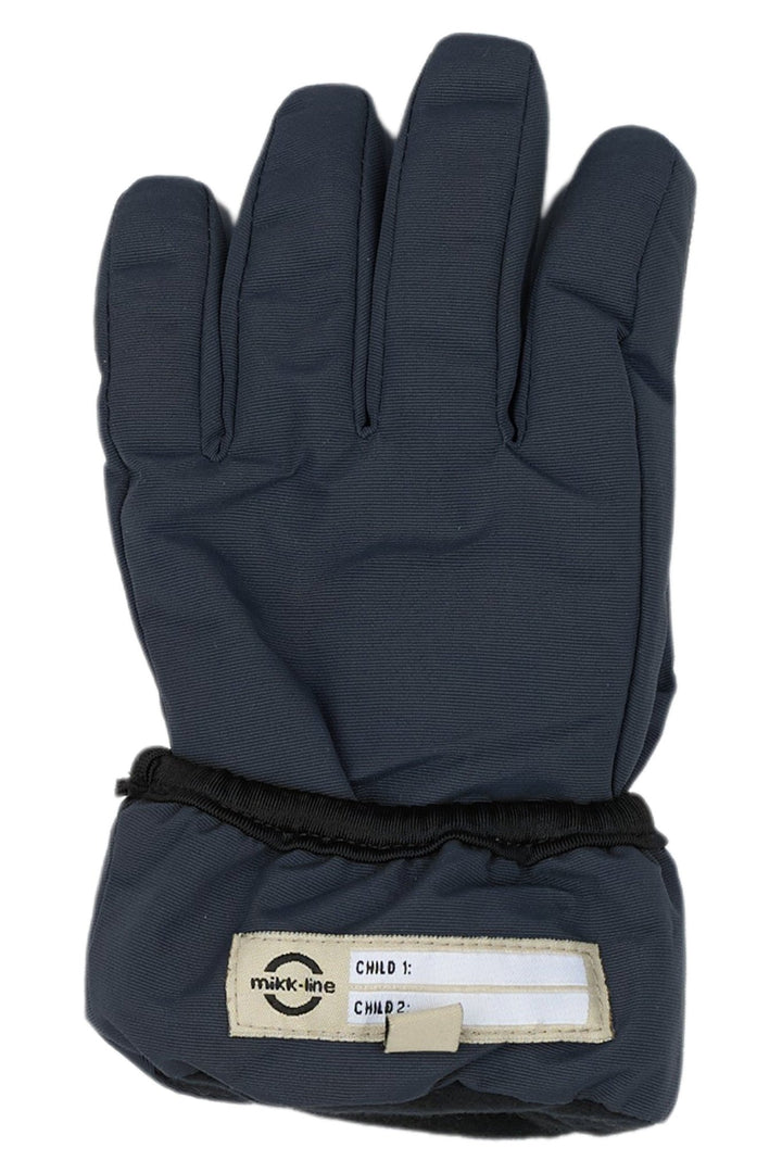Mikk-Line Nylon Glove vanntette vinterhansker for barn - Blue Nights for barn - Brobrobrille