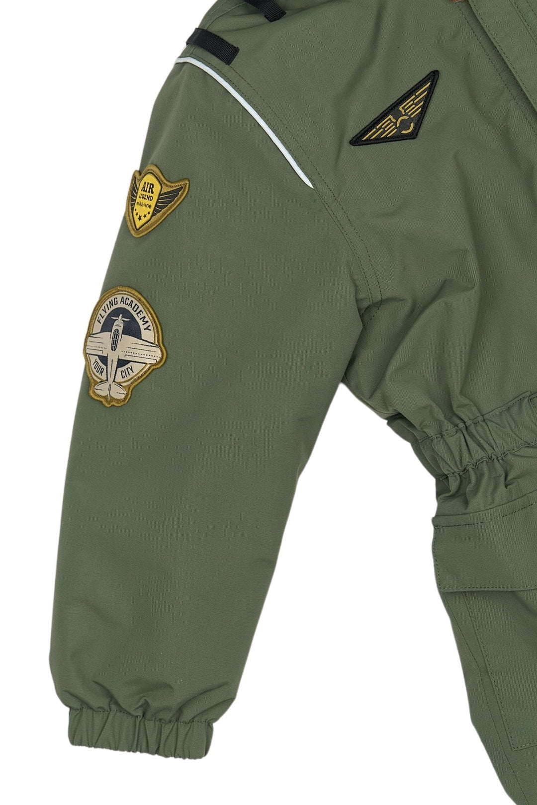 Mikk - Line Nylon Junior Suit Solid - Thyme for barn - Brobrobrille