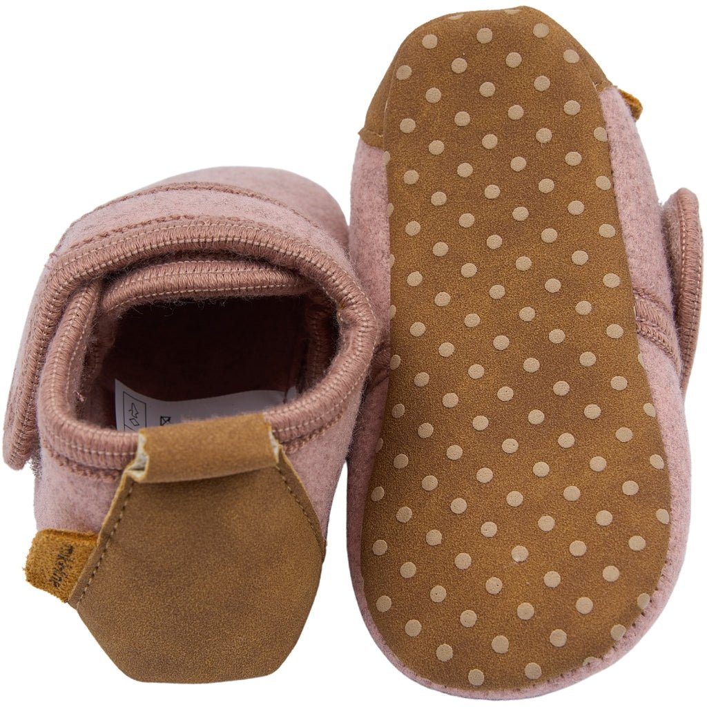 Mikk - Line Prewalker Felt babysko - Adobe Rose for barn - Brobrobrille