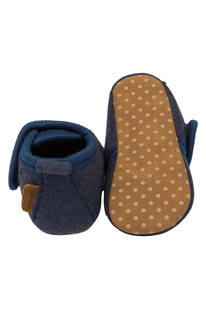 Mikk - Line Prewalker Felt Babysko - Blue Nights for barn - Brobrobrille