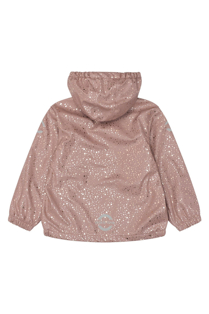 Mikk-Line PU Rain Set fleecefôret regnsett for barn - Foil Dot AOP for barn - Brobrobrille