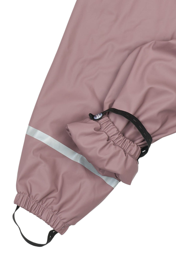 Mikk-Line PU Rain Set fleecefôret regnsett for barn - Foil Dot AOP for barn - Brobrobrille