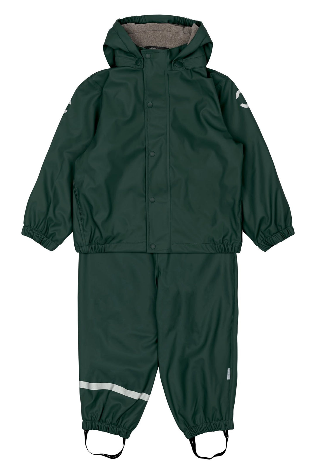 Mikk - Line Regnsett med Fleecefôr – Darkest Sprouse for barn - Brobrobrille