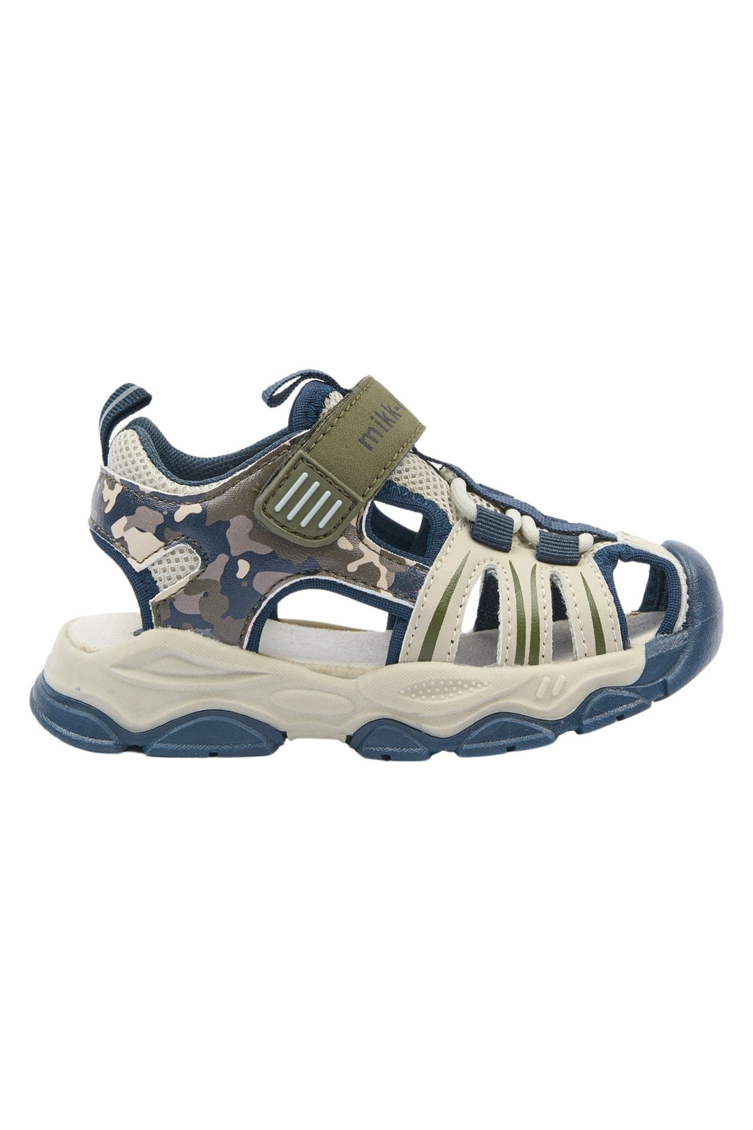 Mikk - Line Sandaler Mesh med Borrelås - Blue Nights for barn - Brobrobrille