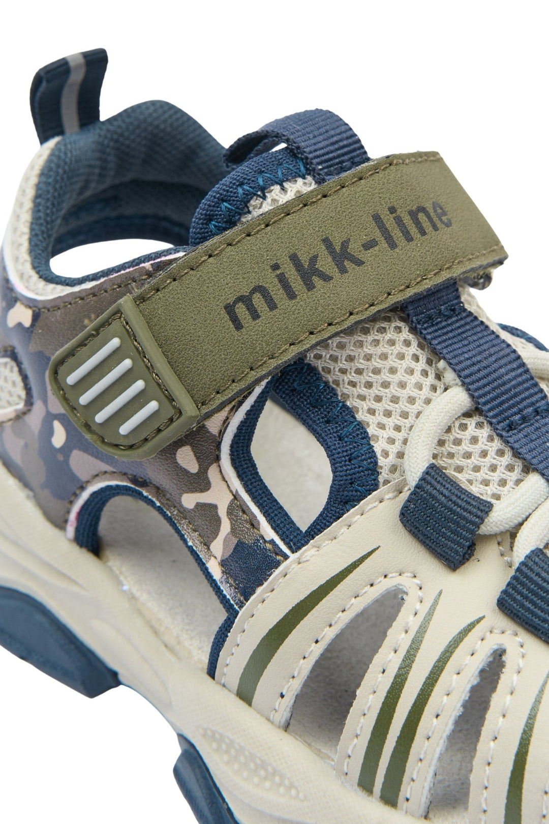 Mikk - Line Sandaler Mesh med Borrelås - Blue Nights for barn - Brobrobrille