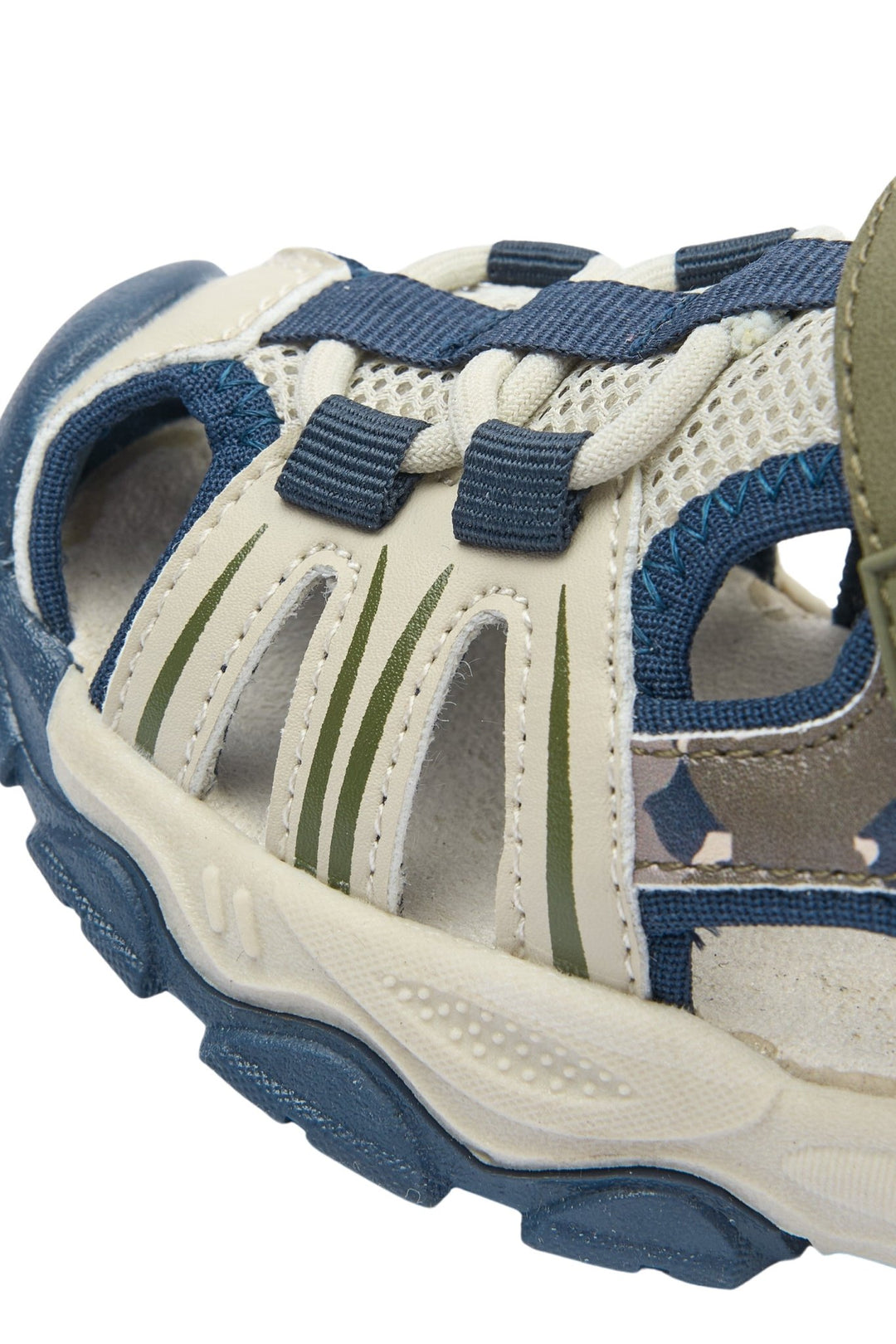 Mikk - Line Sandaler Mesh med Borrelås - Blue Nights for barn - Brobrobrille
