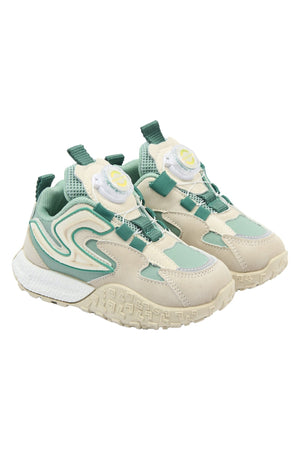Mikk - Line Sneakers W Spin - Green Milieu for barn - Brobrobrille