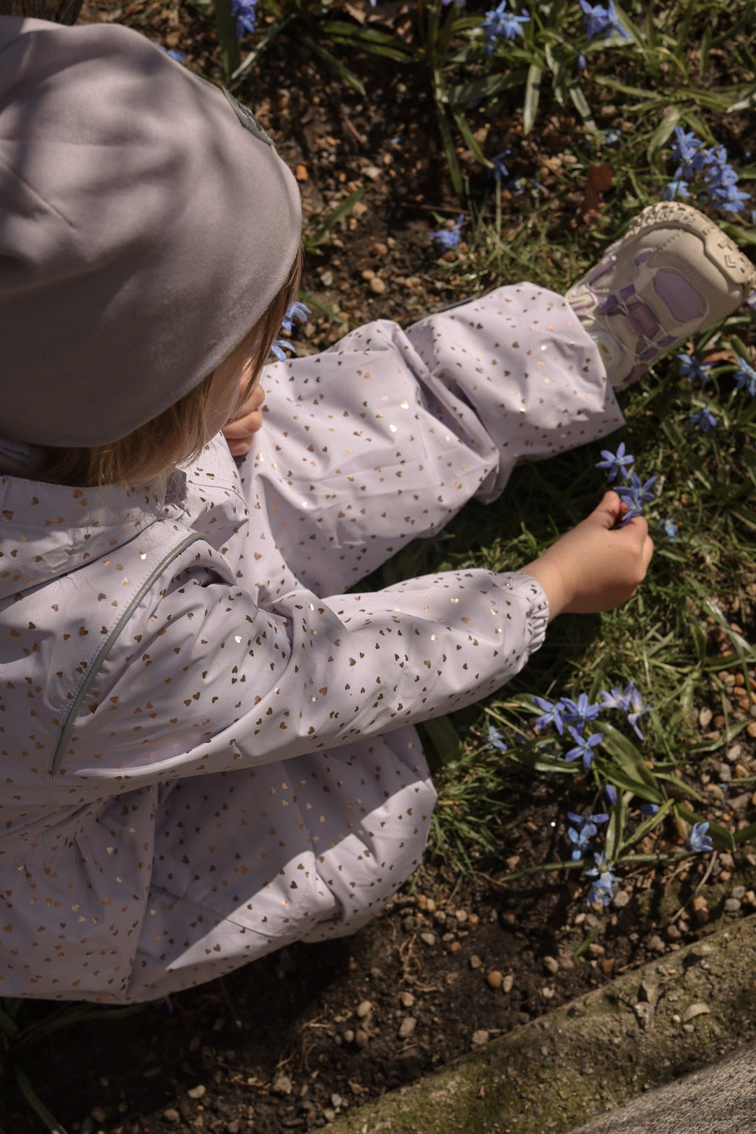 Mikk - Line Sneakers W Spin - Thistle for barn - Brobrobrille