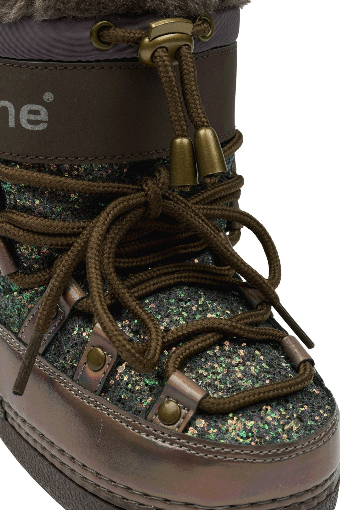 Mikk - Line Snow Boot Glitter - Sparrow for barn - Brobrobrille