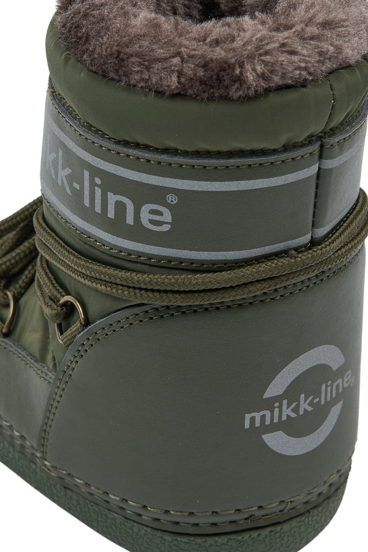 Mikk-Line Snow Boot vanntette vinterstøvler for barn - Dusty Olive for barn - Brobrobrille