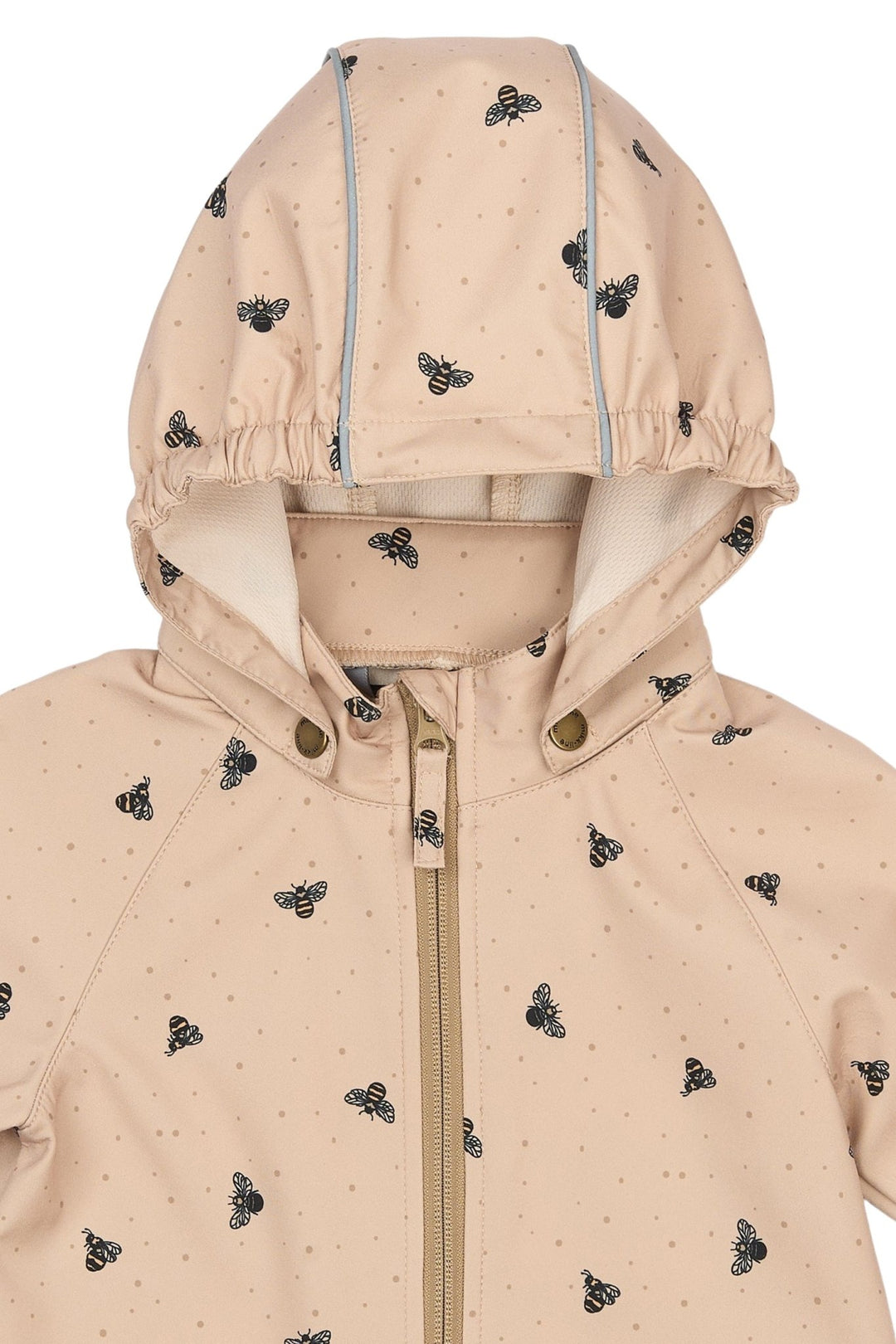 Mikk - Line Softshelldress - Bumble Bee for barn - Brobrobrille